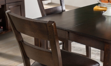 Picture of Davis Home Ohana Dark 5-Piece Dining Height Set