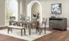 Picture of Davis Home Ohana Gray 5-Piece Dining Height Set