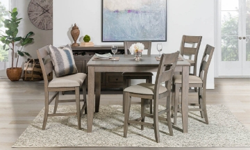 Picture of Davis Home Ohana Gray Counter Height Chair