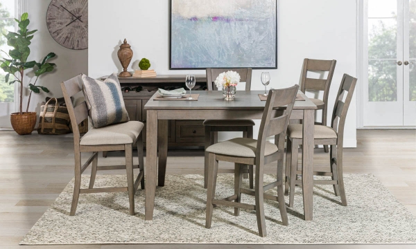 Picture of Davis Home Ohana Gray Counter Height Chair