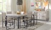 Picture of Zane Parchment Metal Side Chair