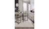Picture of Zane Parchment Metal Counter Chair