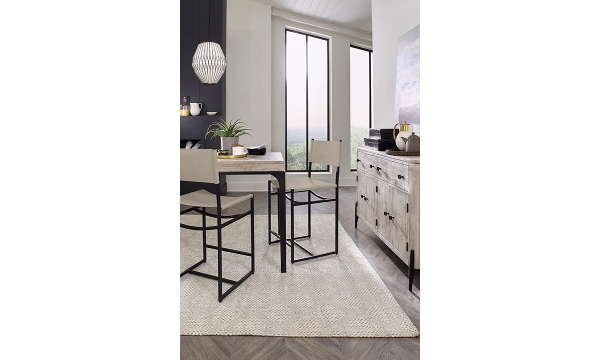 Picture of Zane Parchment Metal Counter Chair