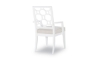 Picture of Rachael Ray Chelsea White Lattice Arm Chair