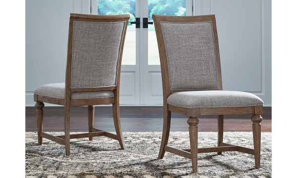 Picture of Camden Chestnut Upholstered Side Chair