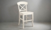 Picture of Regan Farmhouse White Counter Stool