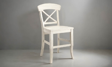 Picture of Regan Farmhouse White Counter Stool