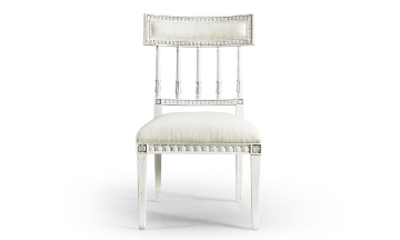 Picture of Altocumulus Klismos White Side Chair