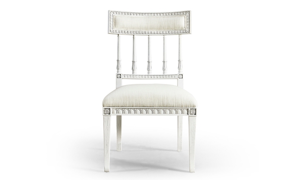 Picture of Altocumulus Klismos White Side Chair