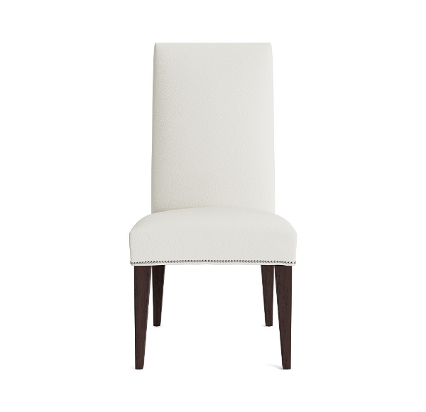 Picture of Anthony White Leather Tall Side Chair