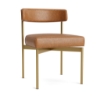 Picture of Remy Oak Leather Dining Chair