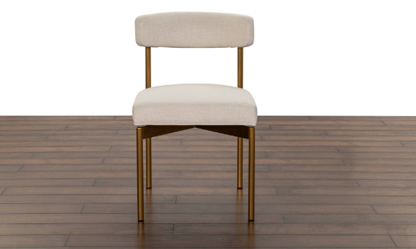 Picture of Mitchell Gold + Bob Williams Remy Taupe Dining Chair