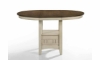 Picture of Mission French Oak Extendable Counter Table
