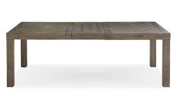 Picture of Herringbone Latte Extendable Dining Table