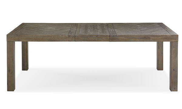 Picture of Herringbone Latte Extendable Dining Table