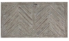 Picture of Herringbone Latte Extendable Dining Table