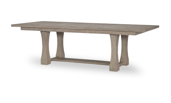 Picture of Milano Sandstone Extendable Trestle Dining Table