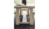 Picture of Milano Sandstone Extendable Trestle Dining Table