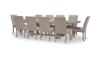Picture of Milano Sandstone Extendable Trestle Dining Table