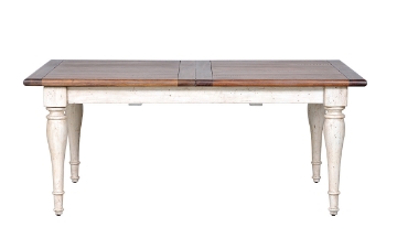 Picture of Belmont Antique Linen Extendable Dining Table