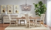 Picture of Belmont Antique Linen Extendable Dining Table