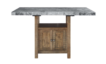 Picture of Grayson Gray Marble Gathering Table