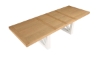 Picture of Magnolia Ivory and Natural Extendable Dining Table