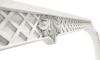 Picture of Inversion White 78" Lattice Leg Dining Table