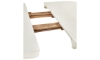 Picture of Lenticular White Extendable Dining Table