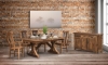 Picture of Heritage Reclaimed Barnwood Oak Dining Table