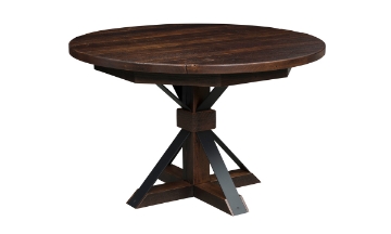 Picture of Baltic Reclaimed Barnwood Oak Dining Table