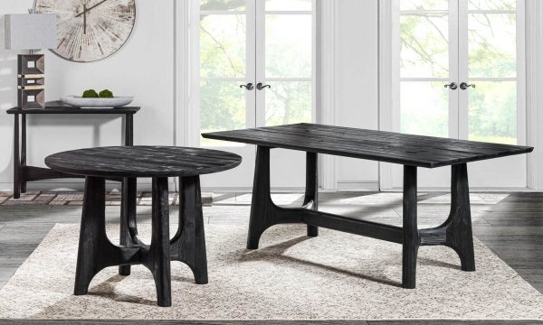 Picture of Tanner Black 96" Rectangle Dining Table