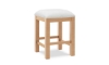 Picture of Trisha Todays Traditions White Upholstered Counter Stool