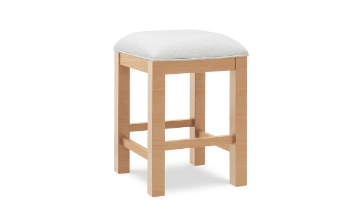 Picture of Trisha Todays Traditions White Upholstered Counter Stool