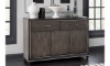 Picture of Counterpoint Smoke 3-Door Credenza