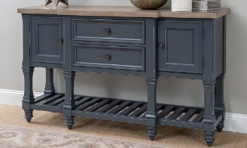 Picture of Essex Khaki and Graphite 2-Door Credenza
