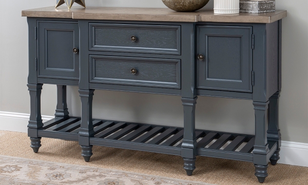 Picture of Essex Khaki and Graphite 2-Door Credenza