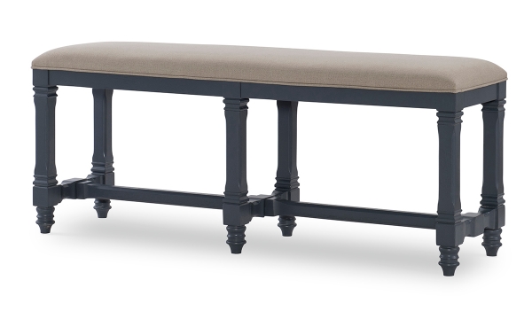 Picture of Essex Khaki and Graphite Counter Height Bench