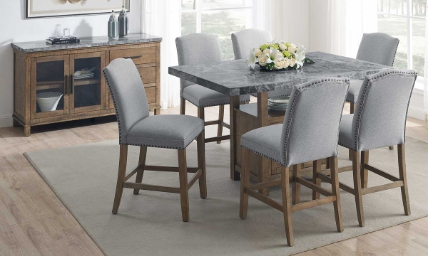 Picture of Grayson Gray 5-Piece Counter Height Dining Set