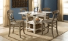 Picture of Regan 5-Piece Counter Height Dining Set with Brown Stools
