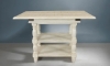 Picture of Regan 5-Piece Counter Height Dining Set with Brown Stools
