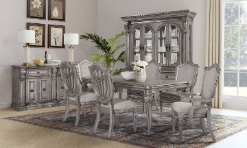 Picture of Carnegie Manor Platinum 5-Piece Leg Dining Set