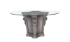 Picture of Carnegie Manor Platinum Round 5-Piece Dining Set