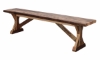 Picture of Heritage Solid Reclaimed Barnwood Oak Dining Bench