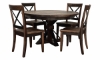 Picture of Baltic Reclaimed Barnwood Oak 5-Piece Dining Set