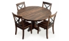 Picture of Baltic Reclaimed Barnwood Oak 5-Piece Dining Set
