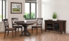 Picture of Baltic Reclaimed Barnwood Oak 5-Piece Dining Set
