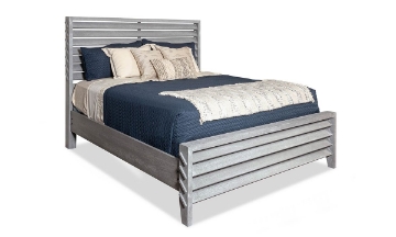 Picture of West Hampton Gray Queen Panel Bed