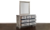 Picture of Post & Beam Industrial Smoke Gray 3-Piece Queen Panel Bedroom Set