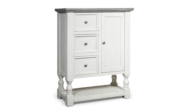 Picture of Sage White Door Chest